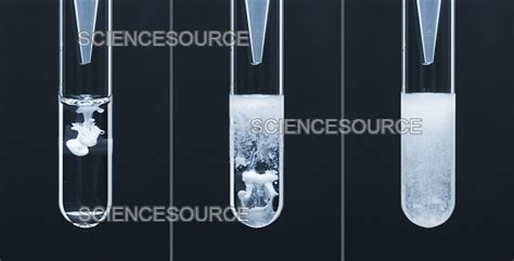 thick curdy precipitate vs thin curd percipitate test tube|crystalline precipitate.